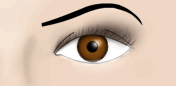 Ojo con delineador blanco - Fig.3