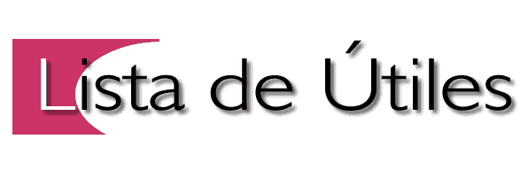 Lista  para comprar los �tiles para el colegio
