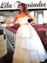 Vestidos de Fiesta - Foto N�:9 de LILA FERNANDEZ - T�tulo: Vestido de Novia