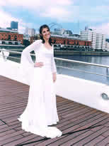 Vestidos de Fiesta - Foto N�:5 de ATELIER EDELWEIS - NIEVES LUCINI - T�tulo: Vestido de Novia