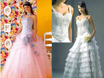 Vestidos de Fiesta - Foto N�:2 de REINA JULIETTE - Alta Costura - T�tulo: Vestido de Fiesta