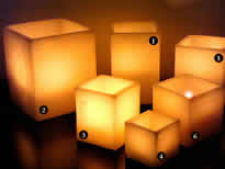 Velas y Fanales - Foto N�:1 de VELAS GANDALF - T�tulo: Fanales Cuadrados