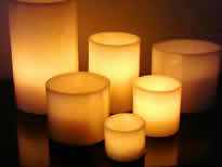 Velas y Fanales - Foto N�:1 de VELAS GANDALF - T�tulo: Fanales Cil�ndricos