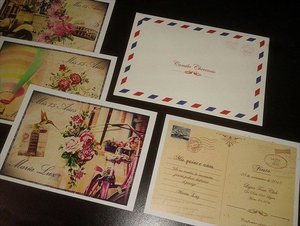 Tarjetas e Invitaciones - Foto N: 18 de tarjetas e invitaciones de Delicados Detalles - Tarjeta Postal 
