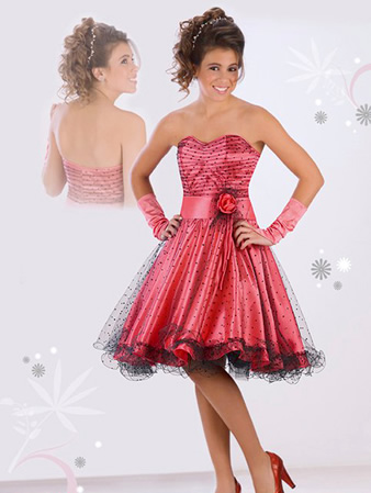 Vestidos de Fiesta - Foto N: 58 de vestidos de fiesta de Novias Gladid - Vestido de 15 Rojo