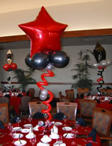 globo estrella rojo