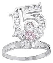 anillo quince 15 a�os