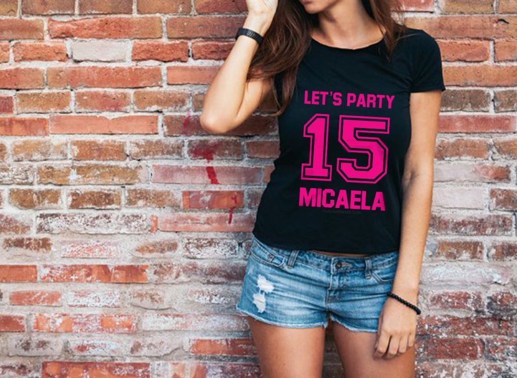 Remeras para Fiestas - Foto N: 3 de remeras para fiestas de Remeras  Fiestas De 15  Inolvidables15  - Remeras personalizadas