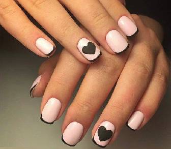 Nail Art Temtico: Da de los Enamorados