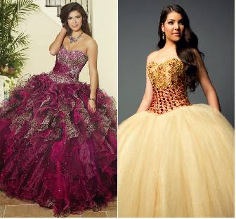 Ideas para Vestidos de 15 en Otoo